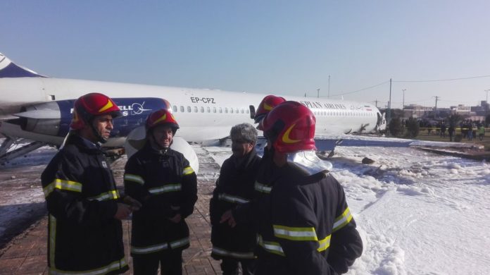 Iranian Passenger Plane Crash-Lands in Southwest