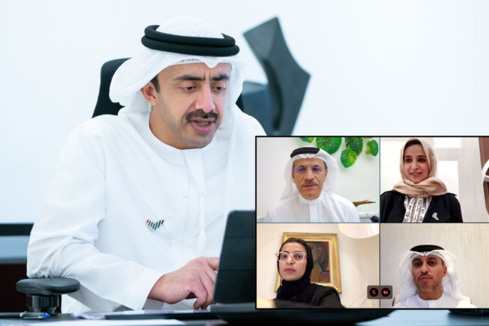 Abdullah bin Zayed presides over virtual meetings of Education and Human Resources Council