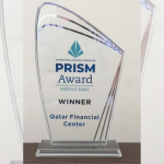 Qatar Financial Center, Oman India Fertilizer Company and Dubai Airports were celebrated at the first-ever virtual ICF Middle East Prism Award event