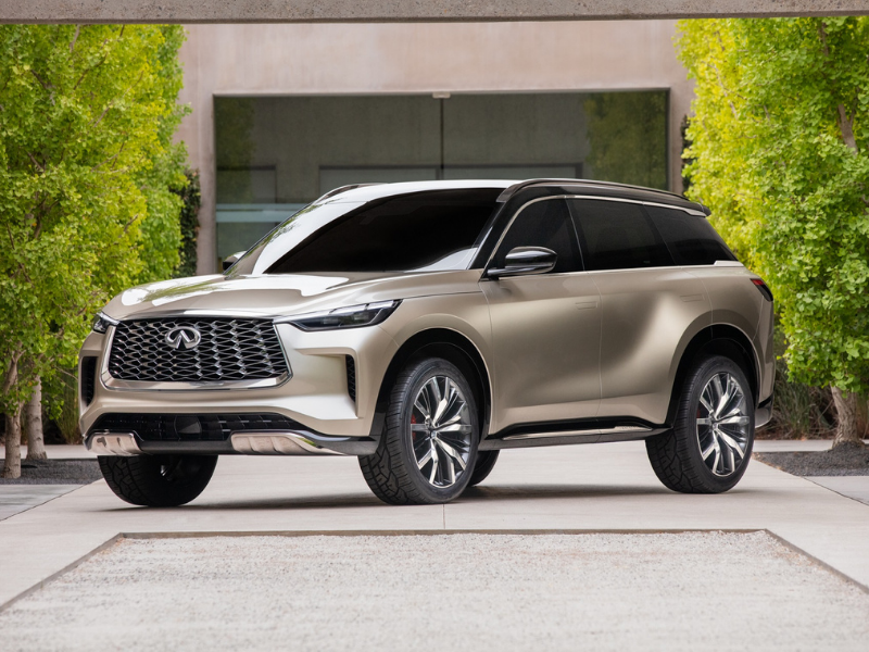 infinity 3rd row suv