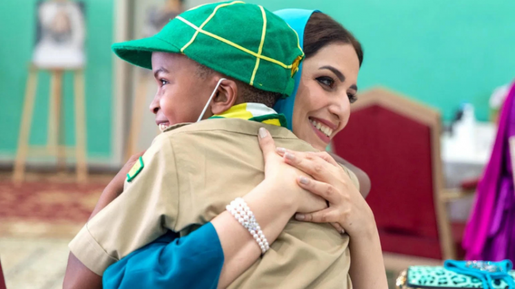 In Pictures: Honorable Lady visits Child Care Centre In Seeb  