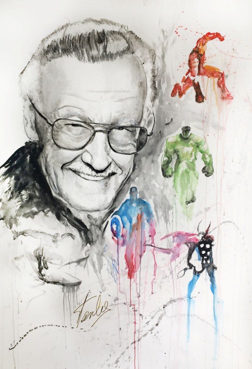 BLOCKCHAIN: Stan Lee Marvel Artworks Go Up For Blockchain Auction  
