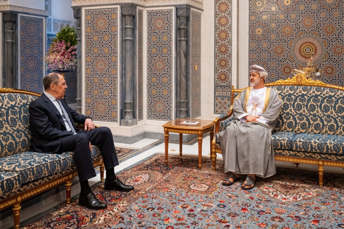 His Majesty Sultan Haitham Bin Tarik Gives Audience To Russian Foreign Minister  