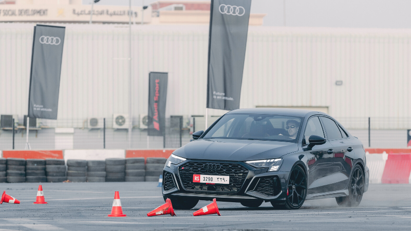 Powerful & Dynamic Audi RS3 Makes Its First Regional Appearance In Oman  