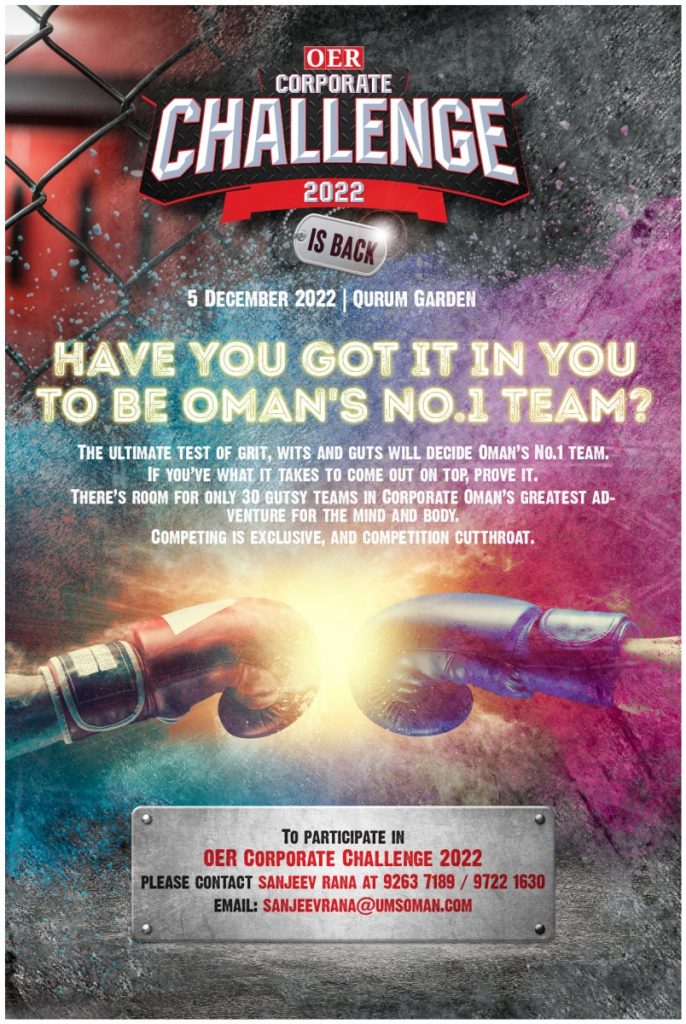 The OER Corporate Challenge – Oman's Biggest Event Of Its Kind – Is Back For 2022  