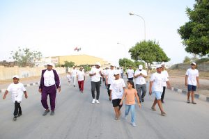 Madayn Organises ‘Walking For Good Health’ Walkathon At Raysut Industrial City  