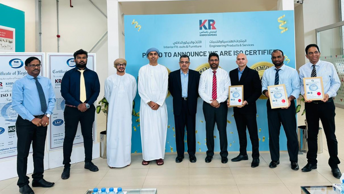 Khimji Ramdas' Interior Fitouts & Furniture Business, Engineering Products & Services Set New